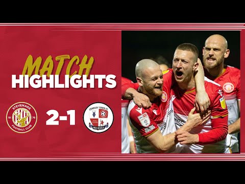 Stevenage 2-1 Crawley Town League Two 2021/22
