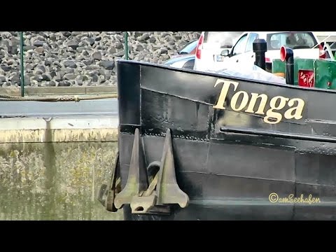 GMS TONGA ENI 04025770 Emden inland cargo ship merchant vessel Binnenschiff