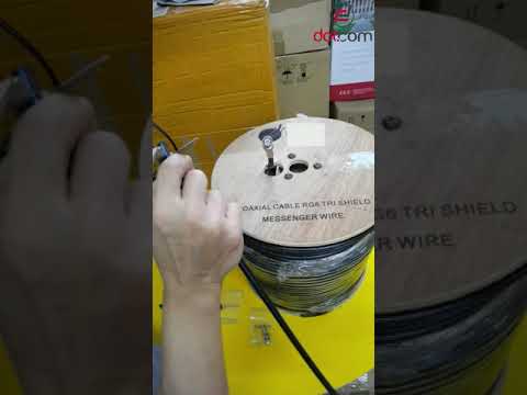 305m Outdoor Cable RG6 Testing