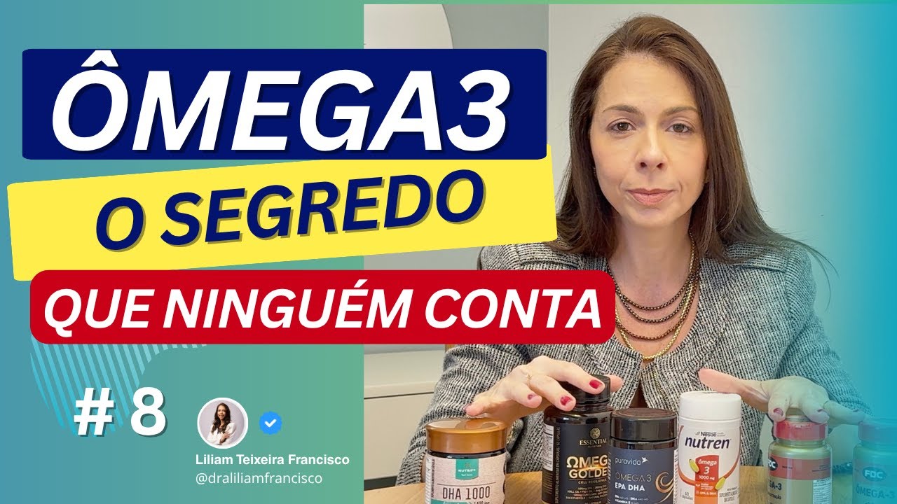 Miniatura da avaliação em vídeo de Suplemento Omega 3 Liquid DHA 150ml Essential Nutrition