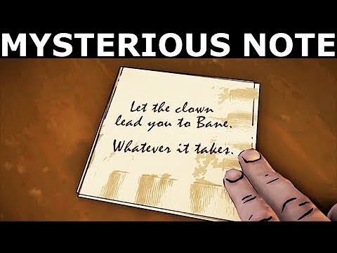 Difference Check - Mysterious Note Or Agent Avesta - BATMAN Season 2 The Enemy Within Episode 2