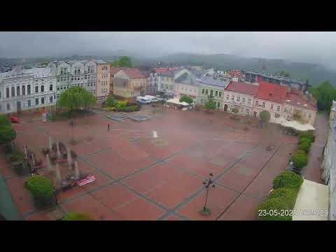 Sanok Market Square, Poland live webcam
