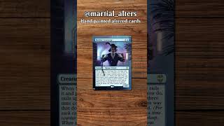 10 altered magic cards #mtg #art #cards #acrylic #painting  #commander  #cardgame #tcg
