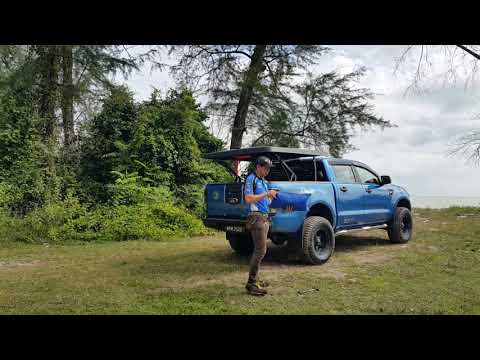 Homemade DIY Pick up truck bed tent camper