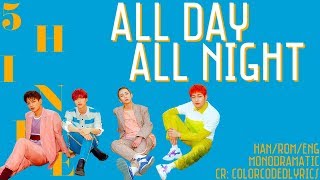 SHINee (샤이니) - All Day All Night (Han|Rom|Eng Lyrics)