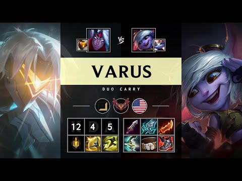 Varus ADC vs Tristana - NA Grandmaster Patch 25.10