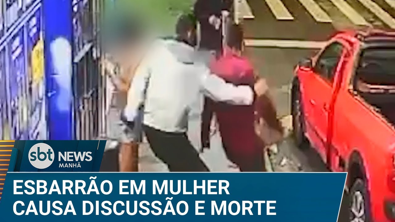 Esbarrão e discussão causam morte a tiros de gerente de distribuidora | #SBTNews Manhã (31/01/25)