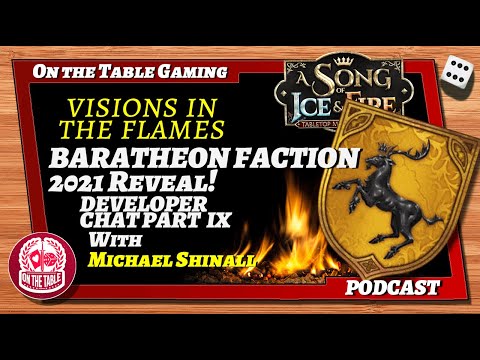 ASOIAF TMG Visions in the Flames 2021 Part  9: House Baratheon Updates Revealed!