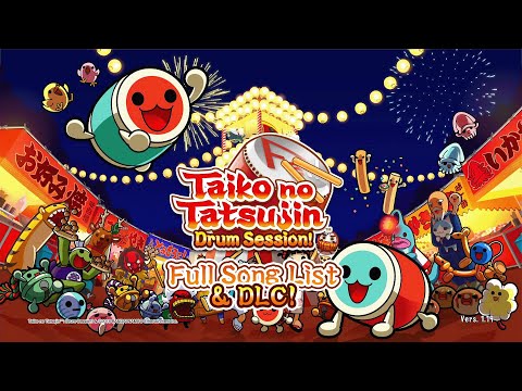 Taiko no Tatsujin Drum Session! - Song List + DLC [PS4]