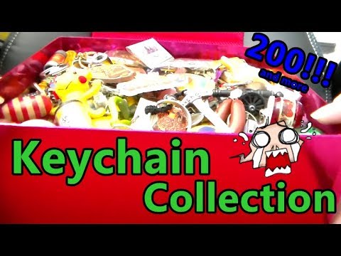 My Goodness; Keychain Collection 2017 (over 200 keyrings !!!)