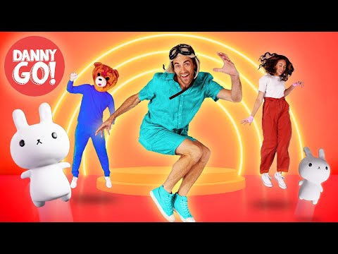 "Bouncing Time!" Dance Song 🐰 | Brain Break | Danny Go! Songs for Kids