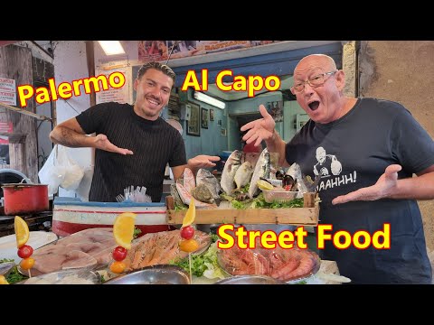 Street Food at Capo Madonna del Lume, Palermo (Sicily)