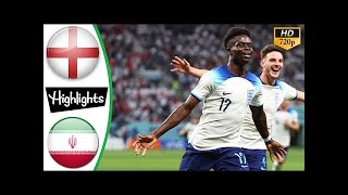 HT England vs Iran 6 2 Highlights || World Cup Qatar 2022