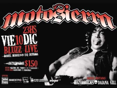 VUELVE MOTOSIERRA!! 10/12/2010 BLUZZ LIVE.