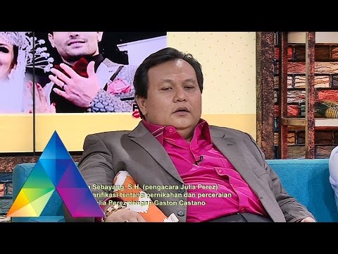 RUMPI - Pengacara Klarifikasi Perceraian Jupe Dan Gaston (16/03/16)