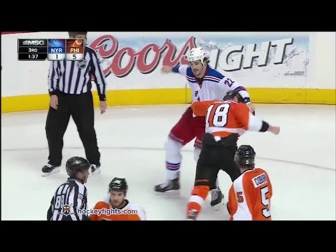 Brian Boyle vs Adam Hall Apr 29, 2014