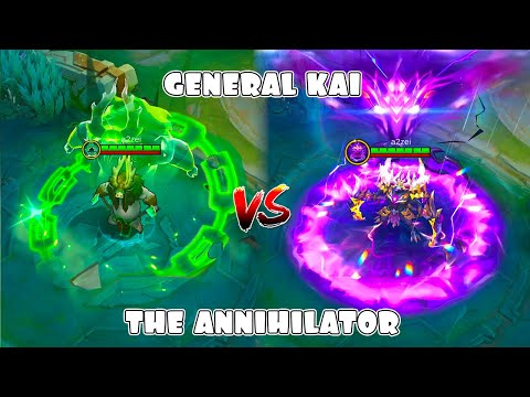 Thamuz General Kai VS The Annihilator Skin Comparison