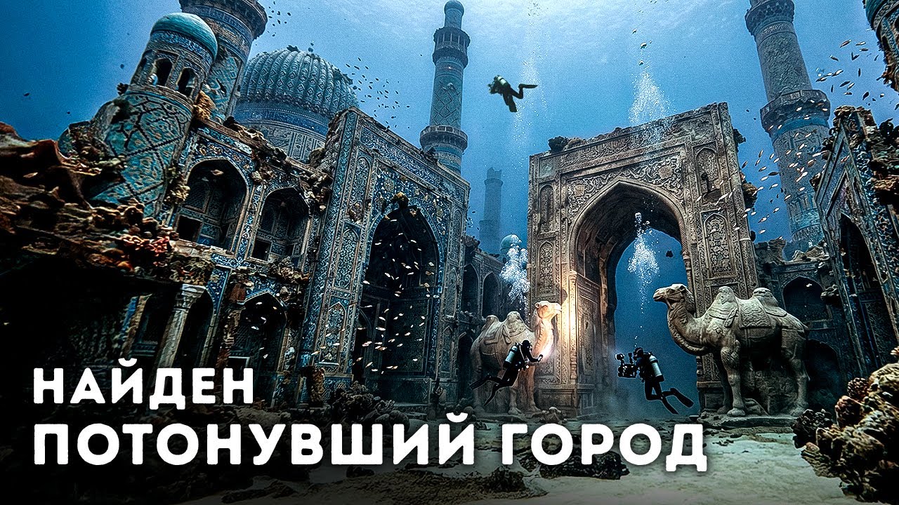 Обнаружен затерянный город, похожий на Атлантиду, на дне гигантского озера в