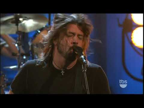 TV Live: Foo Fighters with Bob Mould - "Dear Rosemary" (Conan 2011)