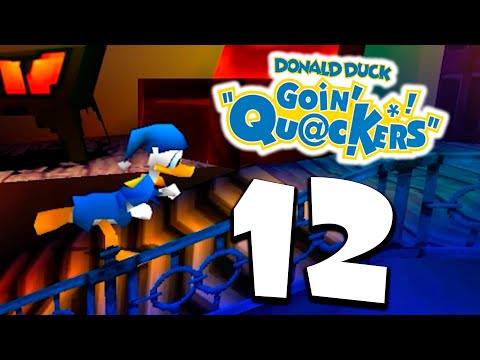 Donald Duck: Goin' Quackers Walkthrough 100% | Part 12 | World: Magica's Manor 2/2 (PlayStation)