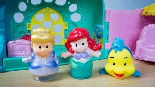Fisher-Price Little People Disney Princess Ariel and Flounder Playset