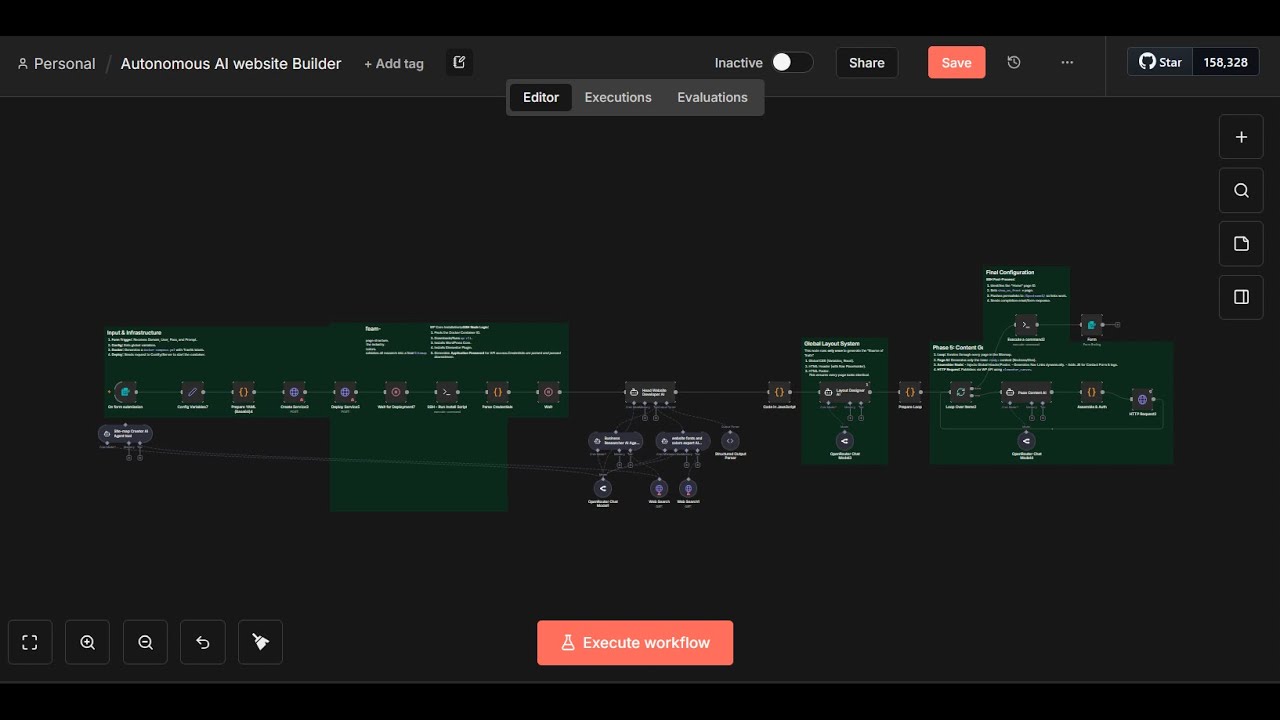 Build Custom WordPress Sites on Autopilot (n8n + Coolify + Gemini 3 ) Free No-Code Workflow