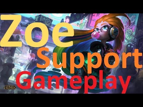 Zoe Support Gameplay - Is Support Zoe Legit..?