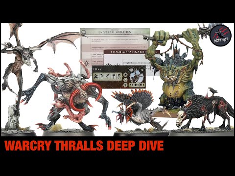 ALL THE WARCRY THRALLS - How To Play Them, Rules, Fighter Cards & Abilities - Warhammer Deep Dive