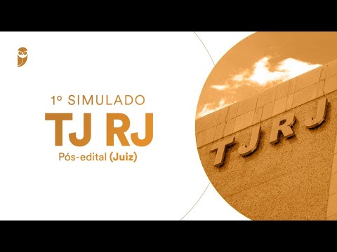 1° Simulado TJ RJ - Pós-edital (Juiz) - Correção