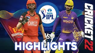 𝘀𝗿𝗵 𝘃𝘀 𝗸𝗸𝗿 - Sunrisers Hyderabad vs Kolkata Knight Riders Match Highlights IPL 15 Cricket 22