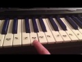 Keyboard cat piano tutorial