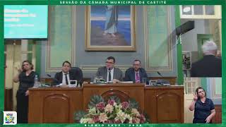 ASSISTA A SESSÃO DA CÂMARA DE VEREADORES DE CAETITÉ - 23/02/26