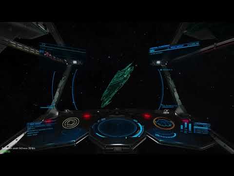 Elite: Dangerous - Cmdr "AndCups" runs out of fuel during PvP