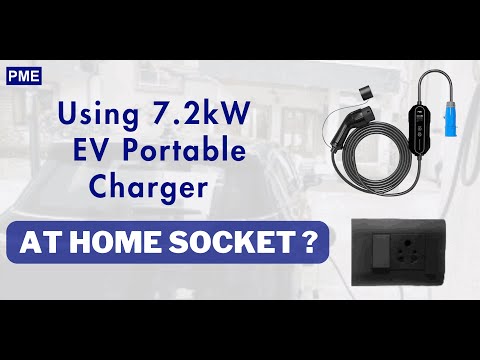 Fast EV Charger | Using 7.2kW EV Charger at Your Home Plug? I EV Charging at home | PM Electronics |