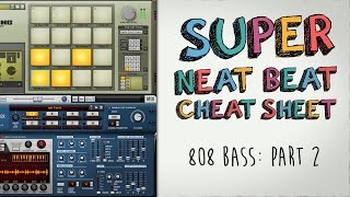 808 Bass Part 2: Super Neat Beat Cheat Sheet