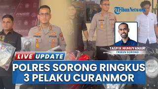 Pelaku Curanmor Kembali Beraksi, Polres Sorong Ringkus 3 Orang: 1 Tersangka Ternyata Residivis