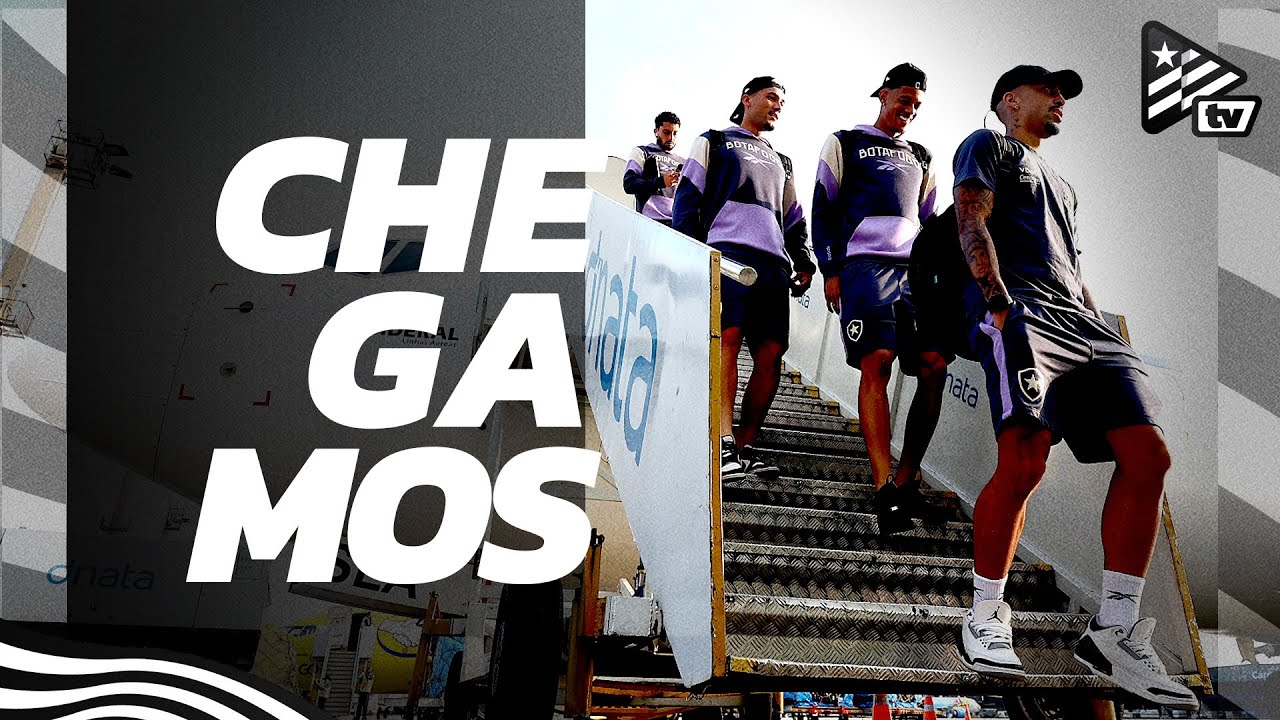 VÍDEO: Botafogo desembarca em São Paulo para duelo com Red Bull Bragantino pelo Brasileirão