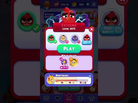 Angry Birds Dream Blast Level 3075 Part 1