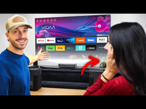 Wir bauen Ihr 2000€ Heimkino auf, aber gefällt es Ihr?