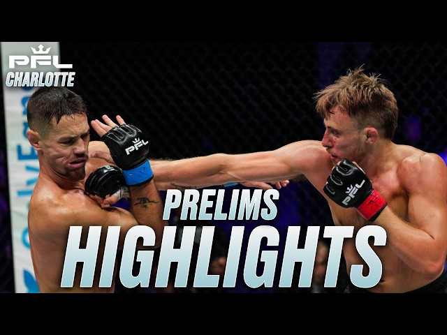 PFL Charlotte Prelims Highlights: Goltsov, Waters & Nana Deliver