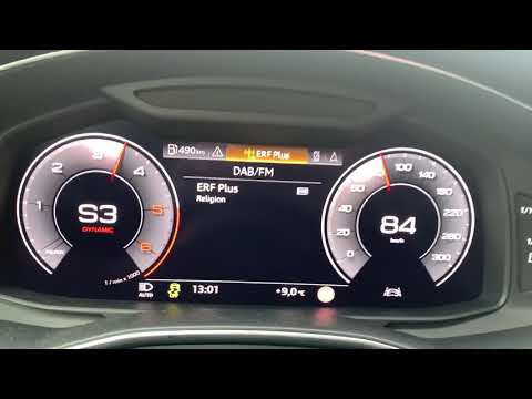 2020 Audi A6 45 TDI Quattro ACCELERATION 0-100 LUNCH CONTROL