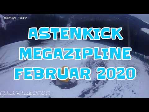 Megazipline Astenkick der Flug am Kahlen Asten
