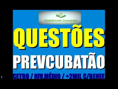 CAIXA PREVIDÊNCIA SERVIDORES MUNICIPAIS CUBATÃO SP CONCURSO PÚBLICO ESCRITURÁRIO NÍVEL MÉDIO PROVAS