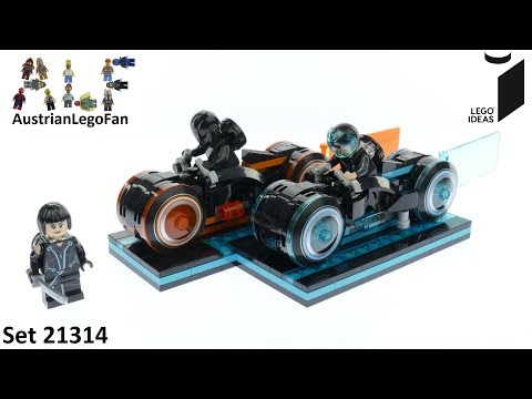 Vidéo LEGO Ideas 21314 : TRON : L'Héritage