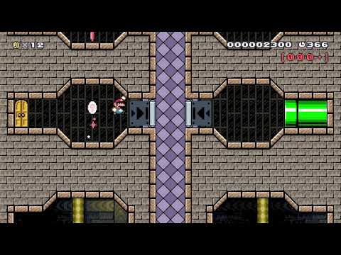 Desert ghost house. 3 star coins. Have fun & enjoy... 🍄Super Mario Maker 2 ✹Switch✹ #brx