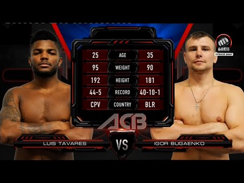 Луис Таварес vs. Игорь Бугаенко | Luis Tavares vs. Igor Bugaenko | ACB KB 8