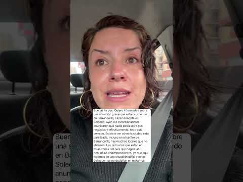 Lo que está pasando en Soledad Atlántico es muy grave