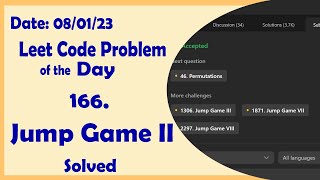 YouTube video '45 || Jump Game II || C++ || Leetcode Daily Challenge'