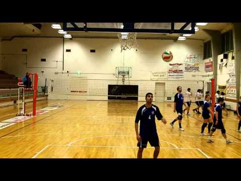 Moijto - Olimpia 0-3 parte 1  - Partita Pallavolo Misto UISP Firenze del 21/01/2014