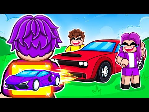 I Pretended to be a NOOB, then used THE FASTEST CAR in DRIVING EMPIRE!